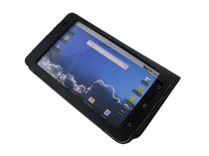 ZTE V9 Tablet Synthetic Leather Flip Case with Stand - Black