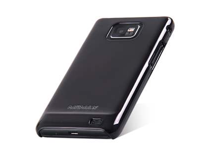 MOMAX Ultra-Thin Metallic Case for Samsung I9100 Galaxy S2 - Piano Black