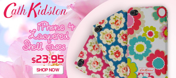 Cath Kidston iPhone 4 Lacquered shell cases
