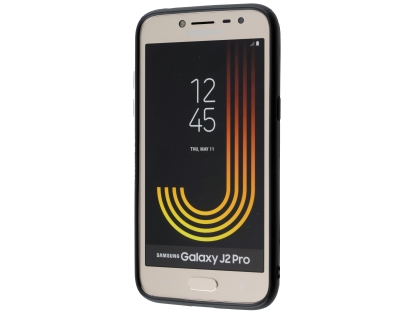 Impact Case With Ring Holder for Samsung Galaxy J2 Pro (2018) - Black