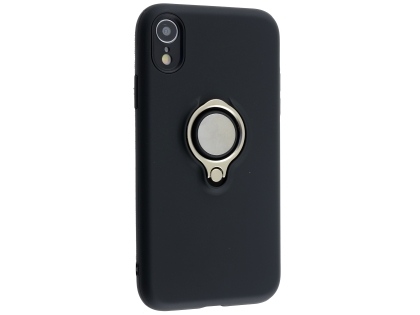 Impact Case With Ring Holder for iPhone XR - Black
