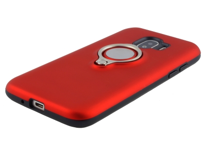 Impact Case With Ring Holder for Samsung Galaxy J2 Pro (2018) - Red