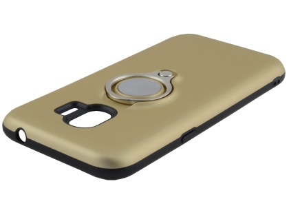 Impact Case With Ring Holder for Samsung Galaxy J2 Pro (2018) - Gold