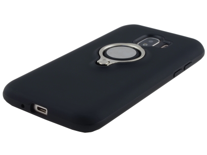 Impact Case With Ring Holder for Samsung Galaxy J2 Pro (2018) - Black