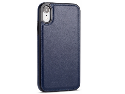 Synthetic Leather Back Cover for iPhone XR - Midnight Blue Synthetic Leather Back Cover for iPhone XR - Midnight Blue