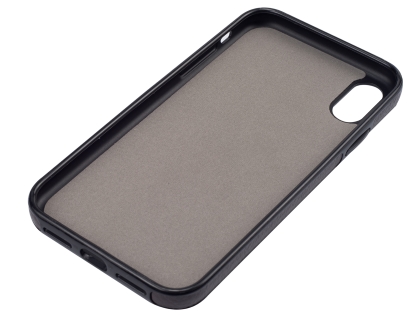 Synthetic Leather Back Cover for iPhone XR - Brown