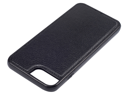 Synthetic Leather Back Cover for iPhone 8 Plus/7 Plus - Black