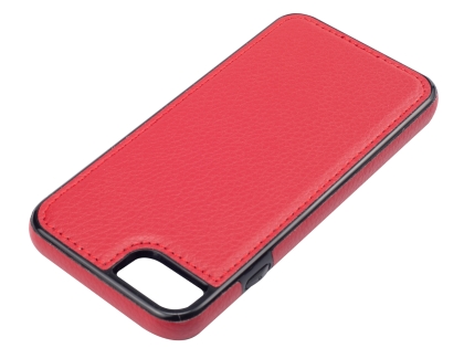 Synthetic Leather Back Cover for iPhone 8/7 - Red