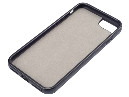 Synthetic Leather Back Cover for iPhone 8/7 - Black