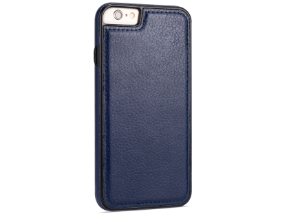 Synthetic Leather Back Cover for iPhone 6s/6 - Midnight Blue Hard Case
