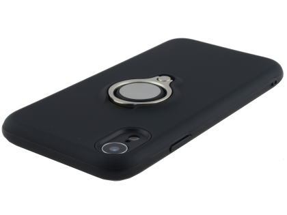 Impact Case With Ring Holder for iPhone XR - Black