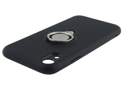 Impact Case With Ring Holder for iPhone XR - Black