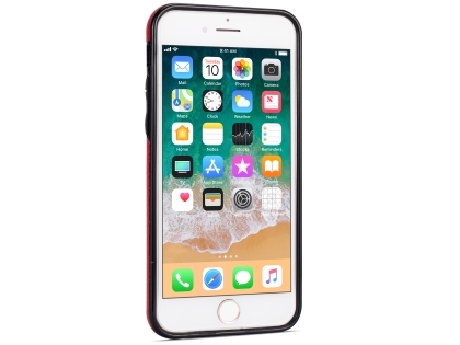 Synthetic Leather Back Cover for iPhone 6s/6 - Red