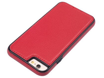 Synthetic Leather Back Cover for iPhone 6s/6 - Red