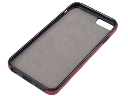 Synthetic Leather Back Cover for iPhone 6s/6 - Red