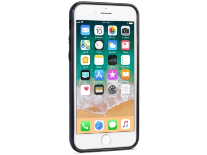 Synthetic Leather Back Cover for iPhone 6s/6 - Midnight Blue