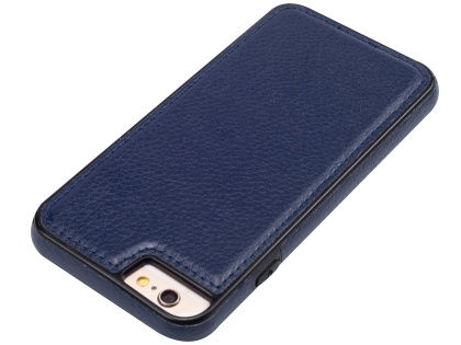 Synthetic Leather Back Cover for iPhone 6s/6 - Midnight Blue