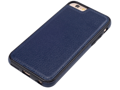 Synthetic Leather Back Cover for iPhone 6s/6 - Midnight Blue