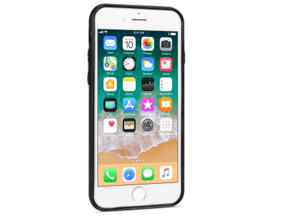 Synthetic Leather Back Cover for iPhone 6s/6 - Black