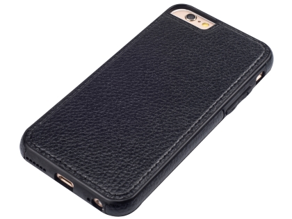 Synthetic Leather Back Cover for iPhone 6s/6 - Black