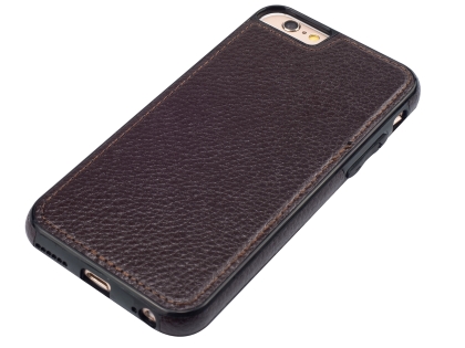 Synthetic Leather Back Cover for iPhone 6s/6 - Brown