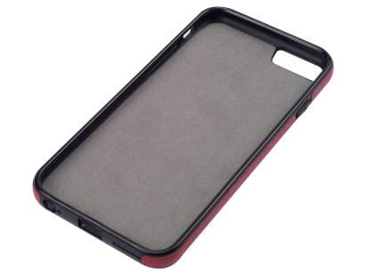 Synthetic Leather Back Cover for iPhone 6s Plus/6 Plus - Red