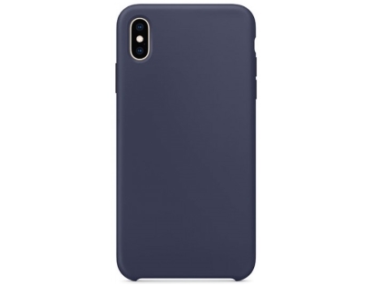 Silicone Case for Apple iPhone Xs Max - Midnight Blue