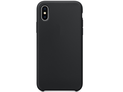 Silicone Case for Apple iPhone Xs Max - Black