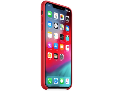 Silicone Case for Apple iPhone Xs Max - Red