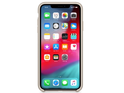 Silicone Case for Apple iPhone Xs Max - Stone