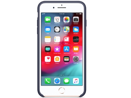 Silicone Case for Apple iPhone 7 Plus/8 Plus - Steel Blue