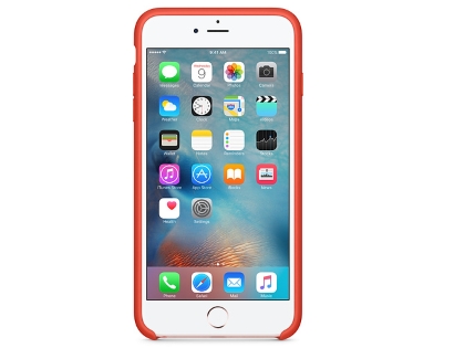 Silicone Case for Apple iPhone 6s Plus/6 Plus - Orange