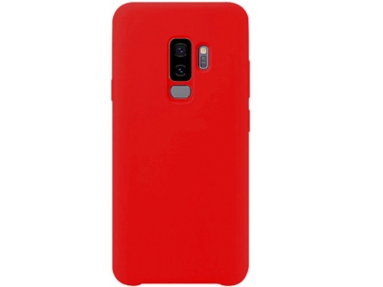 Silicone Case for Samsung Galaxy S9+ - Red Soft Cover