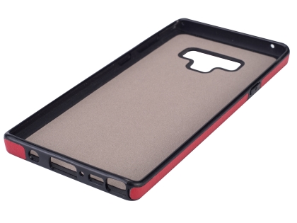 Synthetic Leather Back Cover for Samsung Galaxy Note9 - Red