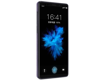 Synthetic Leather Back Cover for Samsung Galaxy Note9 - Purple