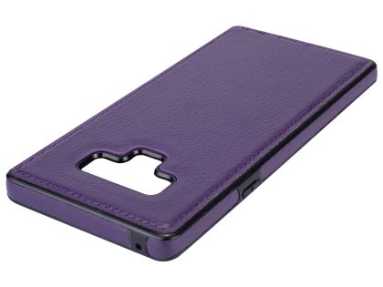 Synthetic Leather Back Cover for Samsung Galaxy Note9 - Purple