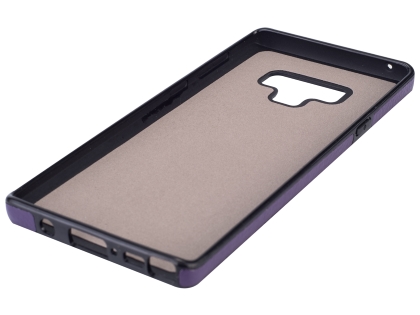 Synthetic Leather Back Cover for Samsung Galaxy Note9 - Purple