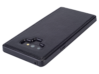 Synthetic Leather Back Cover for Samsung Galaxy Note9 - Black