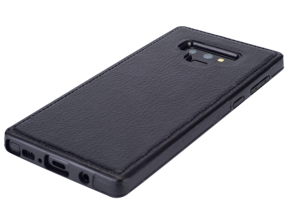 Synthetic Leather Back Cover for Samsung Galaxy Note9 - Black