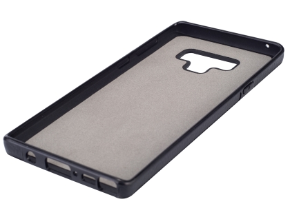 Synthetic Leather Back Cover for Samsung Galaxy Note9 - Black