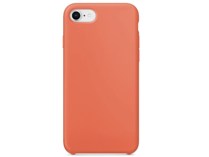 Silicone Case for Apple iPhone 8/7 - Coral Soft Cover