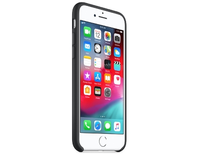 Silicone Case for Apple iPhone 8/7 - Black