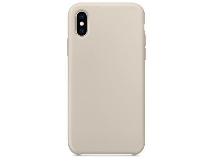 Silicone Case for Apple iPhone Xs - Stone Silicone Case for Apple iPhone Xs - Stone