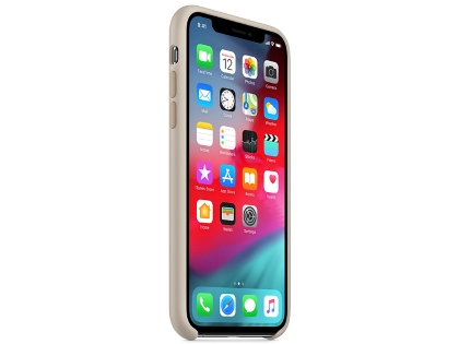 Silicone Case for Apple iPhone Xs - Stone