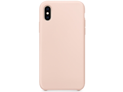Silicone Case for Apple iPhone Xs - Pink Sand Silicone Case for Apple iPhone Xs - Pink Sand
