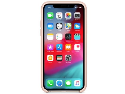Silicone Case for Apple iPhone Xs - Pink Sand
