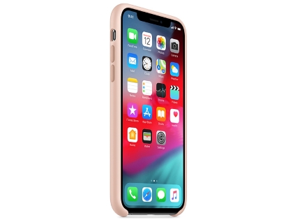 Silicone Case for Apple iPhone Xs - Pink Sand