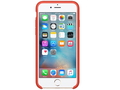 Silicone Case for Apple iPhone 6s/6 - Nectarine