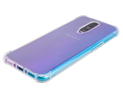 Gel Case with Bumper Edges for OPPO R17 Pro - Clear