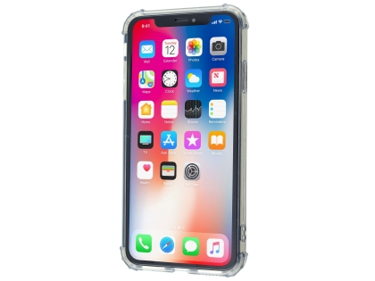 Gel Case with Bumper Edges for iPhone Xs/X - Grey